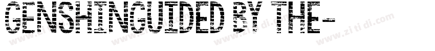 GENSHINGuided by the字体转换